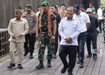 Bupati Mura Sambut Kedatangan Batalyon Infanteri TP 883