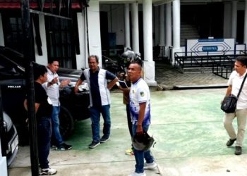 Bupati Tinjau Proyek Pelebaran Jalan