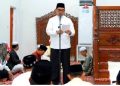 Sholat Idul Fitri, Bupati Barut Tekankan Pentingnya Konsistensi