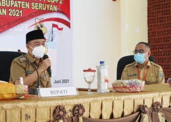 Bupati Minta BPRD Seruyan Tegur Desa Yang Belum Setor PBB