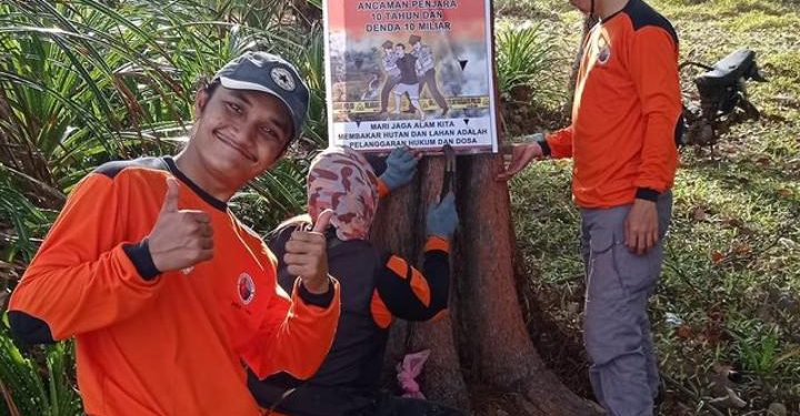 Kebakaran Lahan TNTP di Seruyan Menurun Drastis