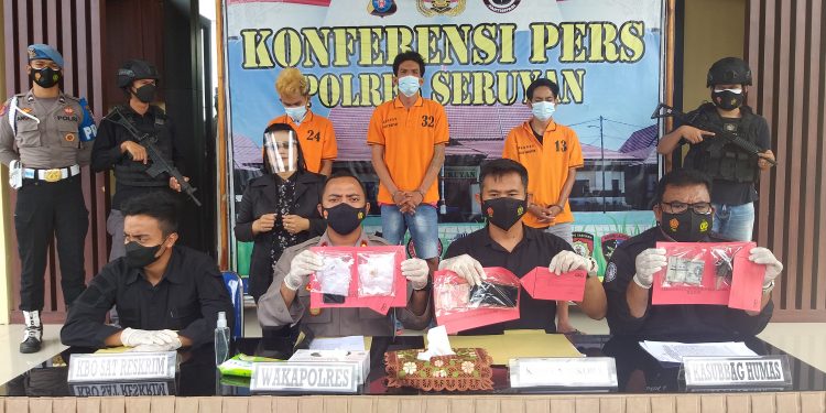 Sabu 25,48 Gram Berhasil Diamankan Polres Seruyan