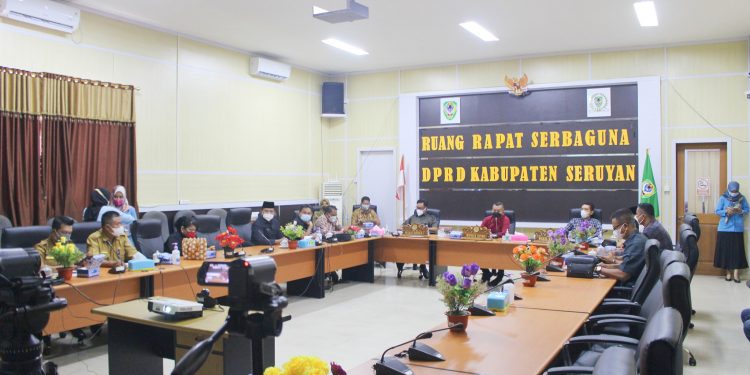 DPRD Seruyan Gelar Paripurna Penyampaian KUA PPAS TA 2021