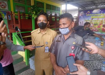 Semua Guru di SDN I Kuala Pembuang II Sudah di Vaksin