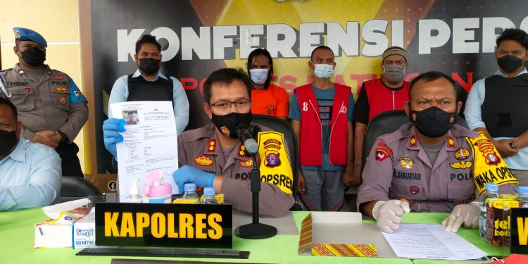 Dua Tersangka Kasus Tindak Pidana Narkotika Berhasil Diamankan, Satu Orang Berhasil Kabur