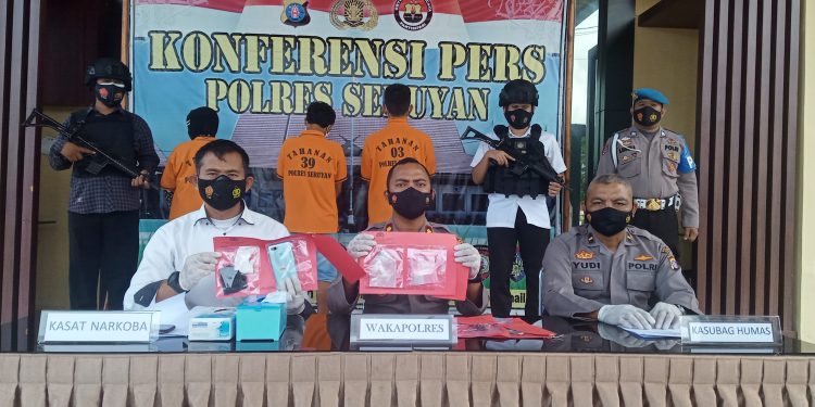 Satresnarkoba Seruyan Berhasil Amankan 3 Budak Sabu, Satu Diantaranya Masih Berstatus Pelajar