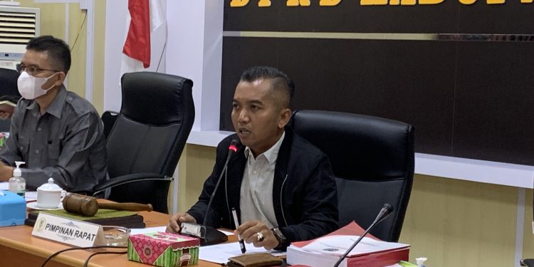 Ketua DPRD Seruyan Minta Keseriusan Anggota Dalam Pembahasan KUA PPAS APBD 2022