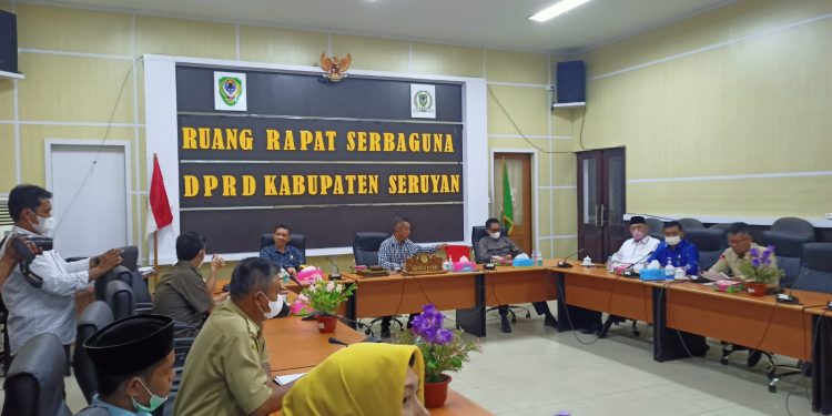 Legislatif dan Eksekutif Seruyan Sepakati Evaluasi Tiga Buah Raperda