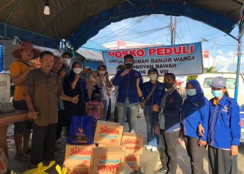 legislator Ini Salurkan Paket Sembako Ke Masyarakat Terdampak Banjir