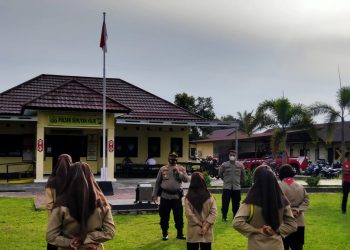 Meningkatkan Ketrampilan, Saka Bhayangkara Polres Seruyan Rutin Latihan