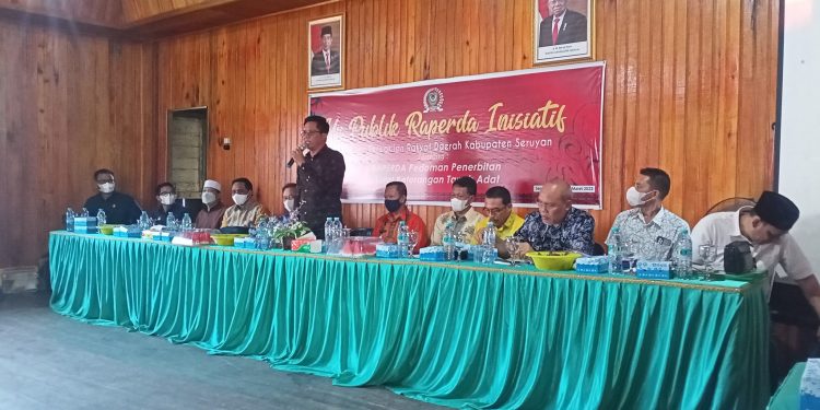 Bapemperda DPRD Seruyan Lakukan Uji Publik Raperda SKT-A