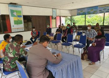 Bhabinkamtibmas Polsek Bukit Batu Dampingi Mediasi Sengketa Tanah