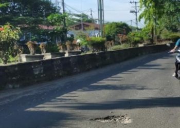 Jalan Mulai Berlobang Perlu Dilakukan Perawatan