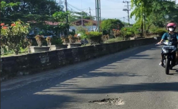 Jalan Mulai Berlobang Perlu Dilakukan Perawatan