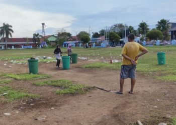 Penanganan Sampah di Lapangan Gagah Lurus Lambat, Ini Penyebabnya