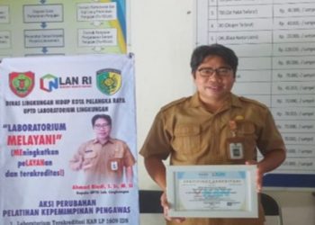 Terus Berinovasi, Lab Lingkungan DLH Punya 2 Personil PPCU