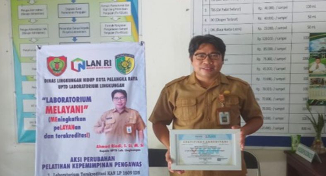 Terus Berinovasi, Lab Lingkungan DLH Punya 2 Personil PPCU