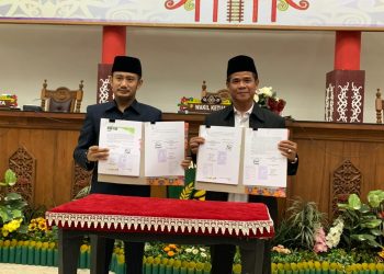 Pemko dan DPRD Kota Palangka Raya Tanda Tangani Dokumen KUPA PPAS APBD 2022