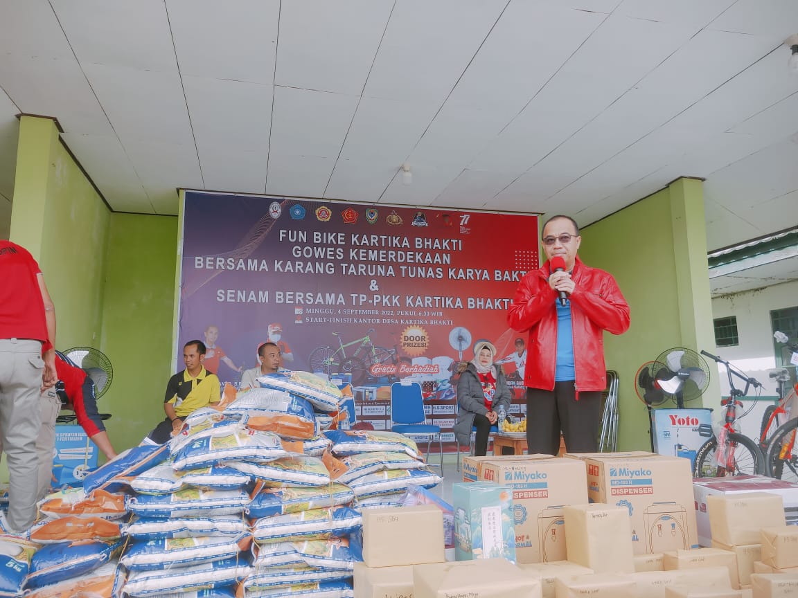 Bupati Seruyan Hadiri Acara Fun Bike Gowes Kemerdekaan