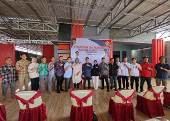 Pengurus Karang Taruna Kecamatan Hanau Resmi Dikukuhkan