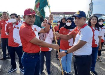 Ikuti HSP dan IKBAB Tingkat Provinsi, Kontingen Seruyan Diberangkatkan 