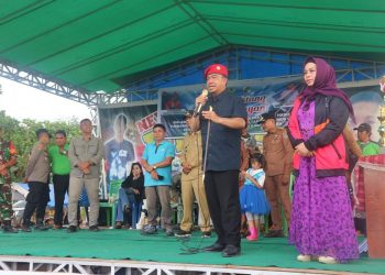 Hadiri HUT Desa Bangkal, Bupati Seruyan Harapkan Hal Ini