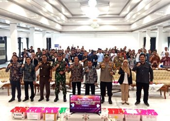 KPU Barut Melaksanakan Rapat Pleno Terbuka Perolehan Suara Pada Pemilu Tahun 2024 Yang Dihadiri Oleh Pj Bupati