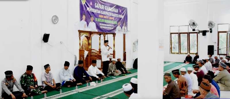 Pj Bupati Menyampaikan Safari Ramadhan Merupakan Moment Yang Sangat Baik Untuk Bersilaturahmi Dengan Masyarakat