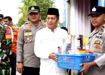Pj Bupati Bersama Unsur FKPD Menijau Kesiapan Fasiliatas Dan Personel Pengamanan Lebaran Sekaligus