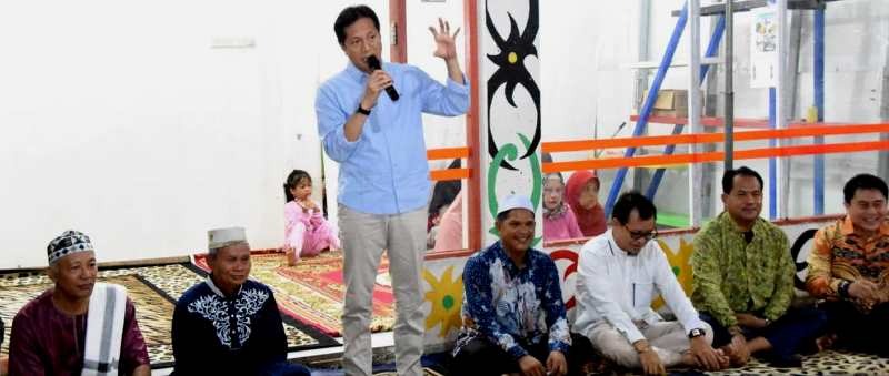 Pj Bupati Bersilaturahami Mengunjungi Galeri Mr Murdani Nort Barut Oleh-Oleh Khas Tewei