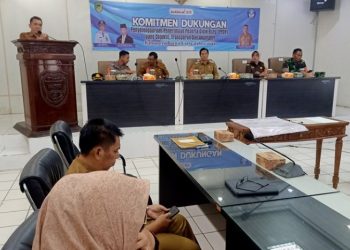 Syahmiludi A Surapat Melaksanakan Kegiatan Komitmen Dukungan PPBD