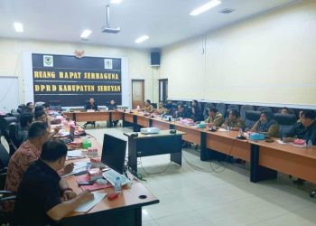 DPRD Seruyan Gelar Rapat Banmus Bersama Pihak Eksekutif