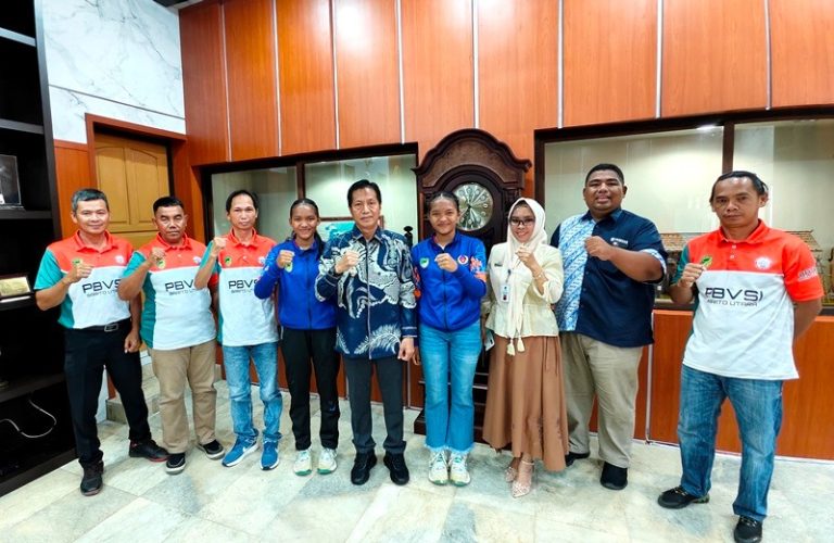 Dua Atlet Barut Ikuti Kejurnas Voli Pantai Piala Menpora di Siduarjo Jawa Timur