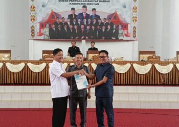 DPRD Seruyan Gelar Paripurna Penyampaian KUA-PPAS APBD Tahun Anggaran 2024