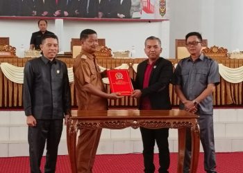 Ketua DPRD Seruyan Pimpin Rapat Paripurana Kesepakatan KUA-PPAS Perubahan APBD 2024