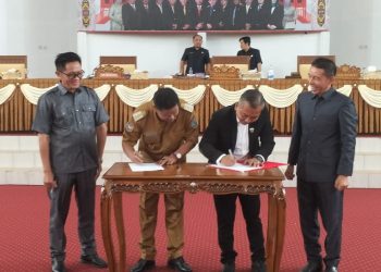 Pemkab dan DPRD Seruyan Sepakati Raperda Pertanggungjawaban Pelaksanaan APBD 2023