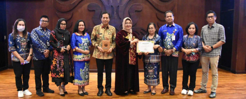 Pemkab Barut Terima Penghargaan UI Green City Matric Ke 14 Tahun 2024