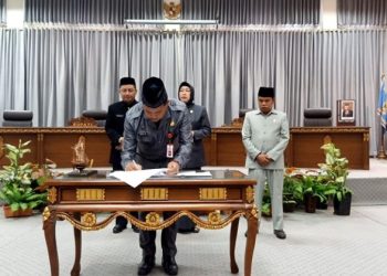 Rapat Paripurna II Penyampaian Pandangan Umum Fraksi DPRD Terhadap RPJPD Tahun 2025-2045