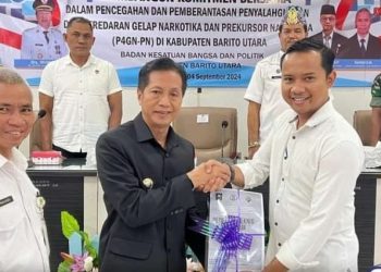 Pj Bupati Barut Sampaikan Kejahatan Narkoba digolongkan Dalam Kejahatan Serius