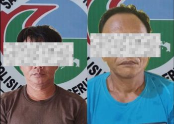Polres Seruyan Amankan Dua Pelaku Kasus Narkoba