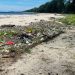 Pasca Libur Lebaran, Sampah di Pantai Sungai Bakau Berserakan