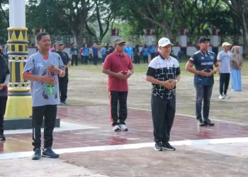 Pegawai di Seruyan Antusias Ikuti Senam Bersama