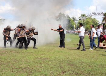 Sambut Hari Buruh, Polres Seruyan Tingkatkan Kesiapsiagaan Melalui Latihan Taktis
