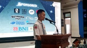 Ridwan Hidayat Perwakilan Siswa MAN Barut Sampaikan Kesan dan Pesan pada Perpisahan Angkatan ke 63 Tahun 2025