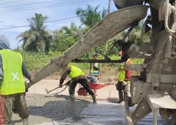 Pembangunan Jalan Lingkar Selatan di Sampit Mendapat Apresiasi dari Anggota Komisi IV DPRD Kalimantan Tengah