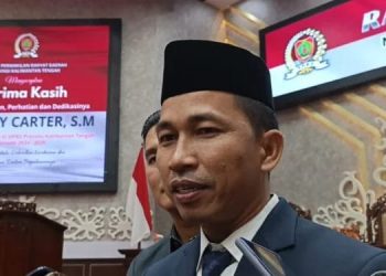 Usai Rapat Paripurna Ke-6, DPRD Kalteng Resmi Umumkan Pemberhentian Jimmy Carter Sebagai Wakil Ketua