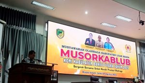 Pj Bupati Buka Musorkablub KONI, Dorong Pemilihan Ketua Umum yang Profesional dan Berintegritas