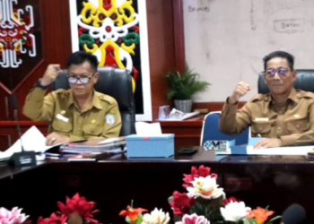 Bupati Murung Raya Ikuti Pembukaan PKN Tingkat II Tahun 2025 Secara Virtual