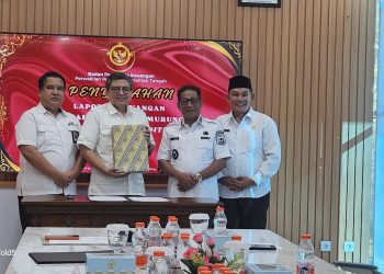 Pertanggungjawaban APBD: Bupati Murung Raya Serahkan LKPD Unaudited ke BPK