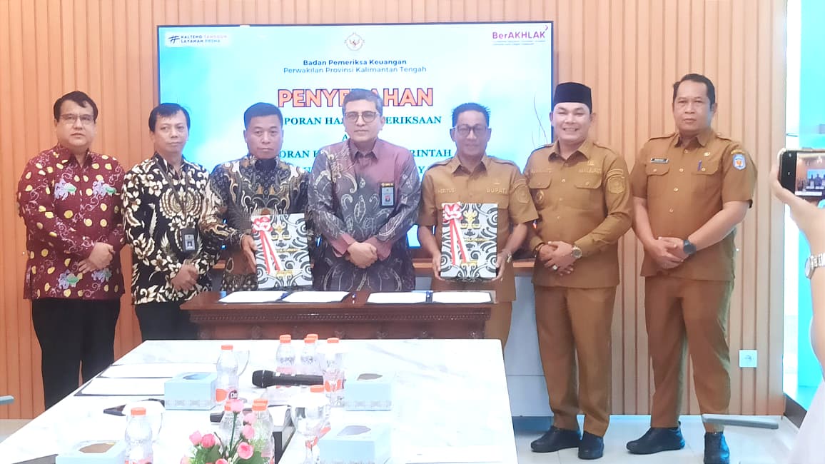 LKPD Murung Raya 2024 Berhasil Meraih Opini WTP dari BPK Kalteng